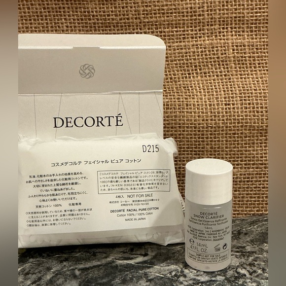 Decorte Skin Care Snow Clarifier Gel Toner MINI Set - Picture 2 of 9